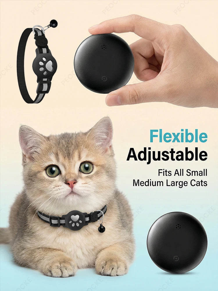 Collier GPS Anti-Perte Chat