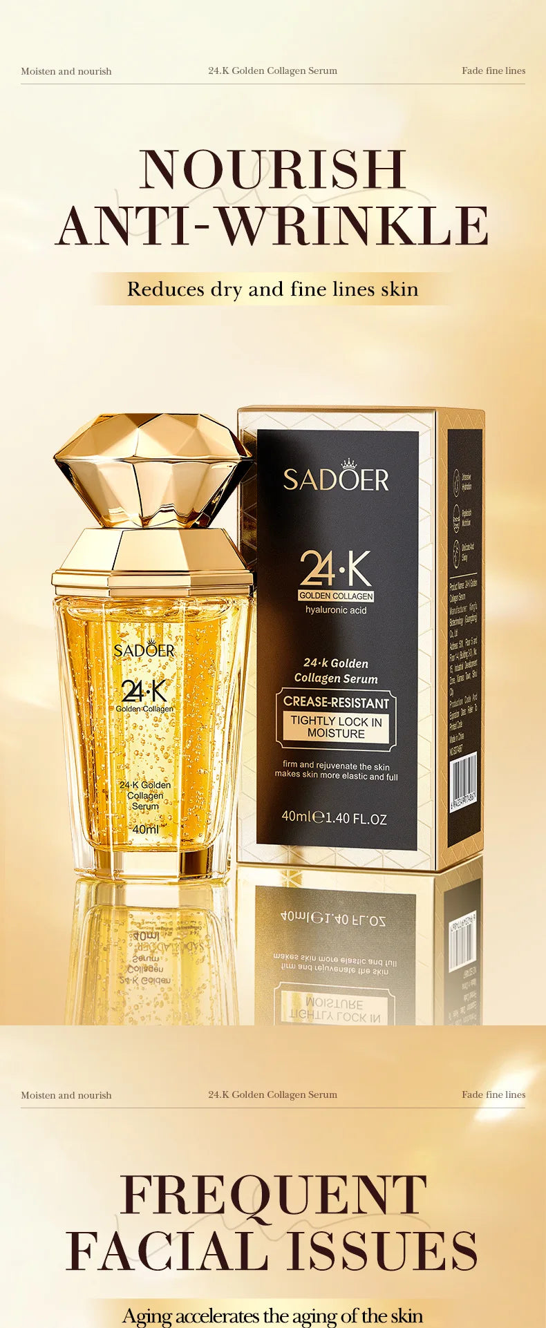 Sérum Visage Collagène 24K