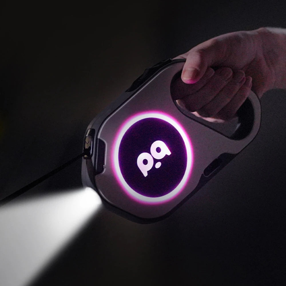 Laisse Rétractable LED 5M