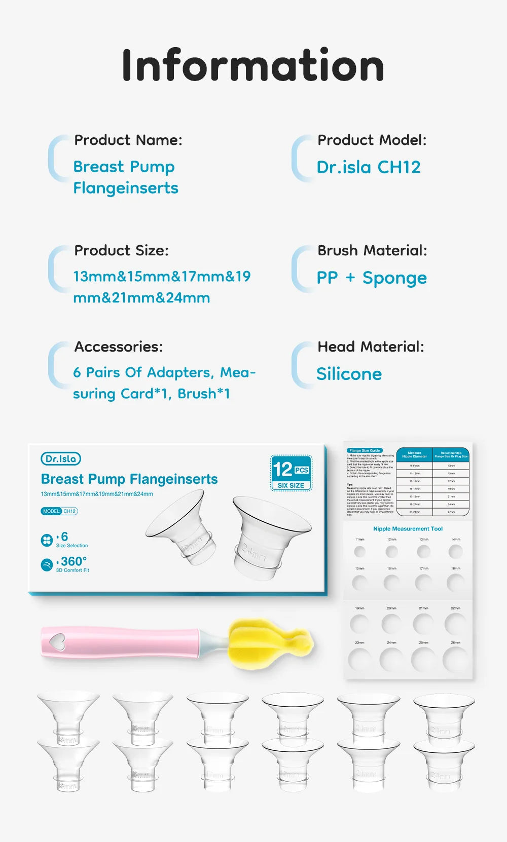 Inserts Silicone Tire-Lait