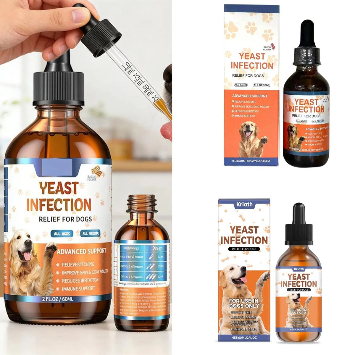 Gouttes Beauté Pour Chien