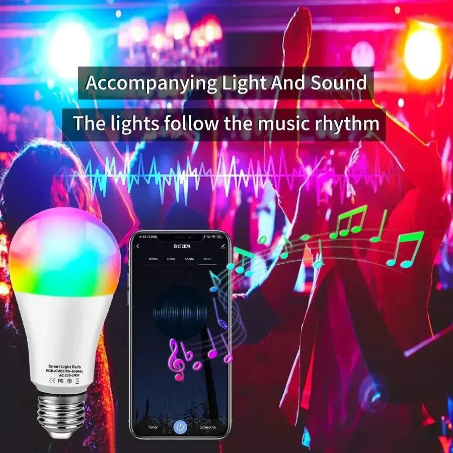 Ampoule LED Intelligente RGB