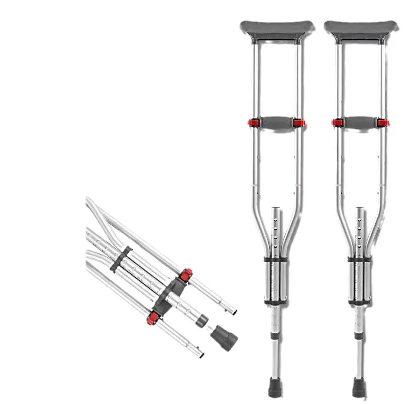 Béquilles Pliables Aluminium