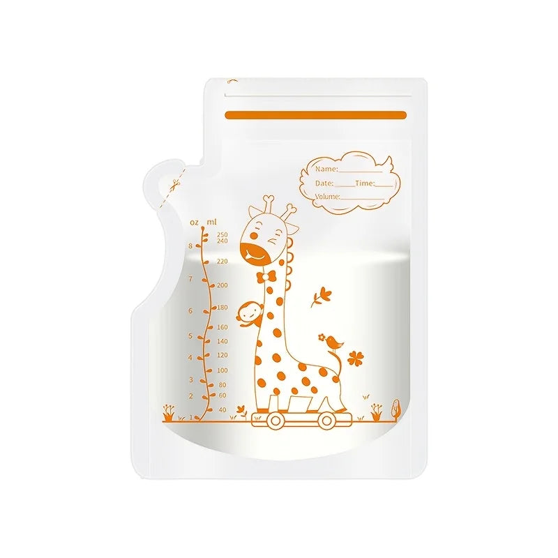 Sachets Lait Maternel Girafe