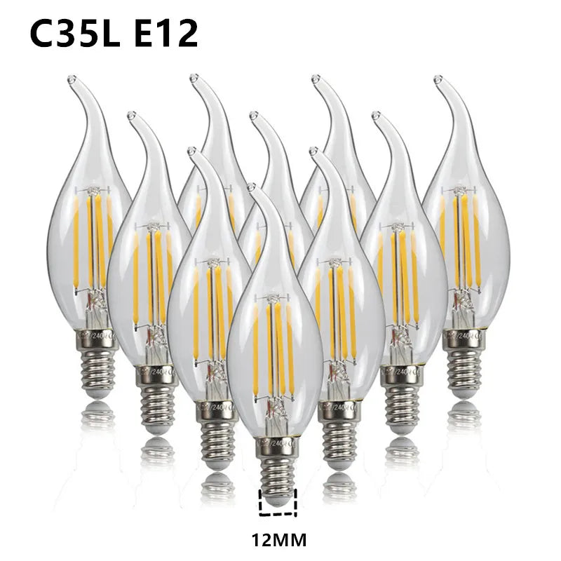 Ampoules LED Filament C35