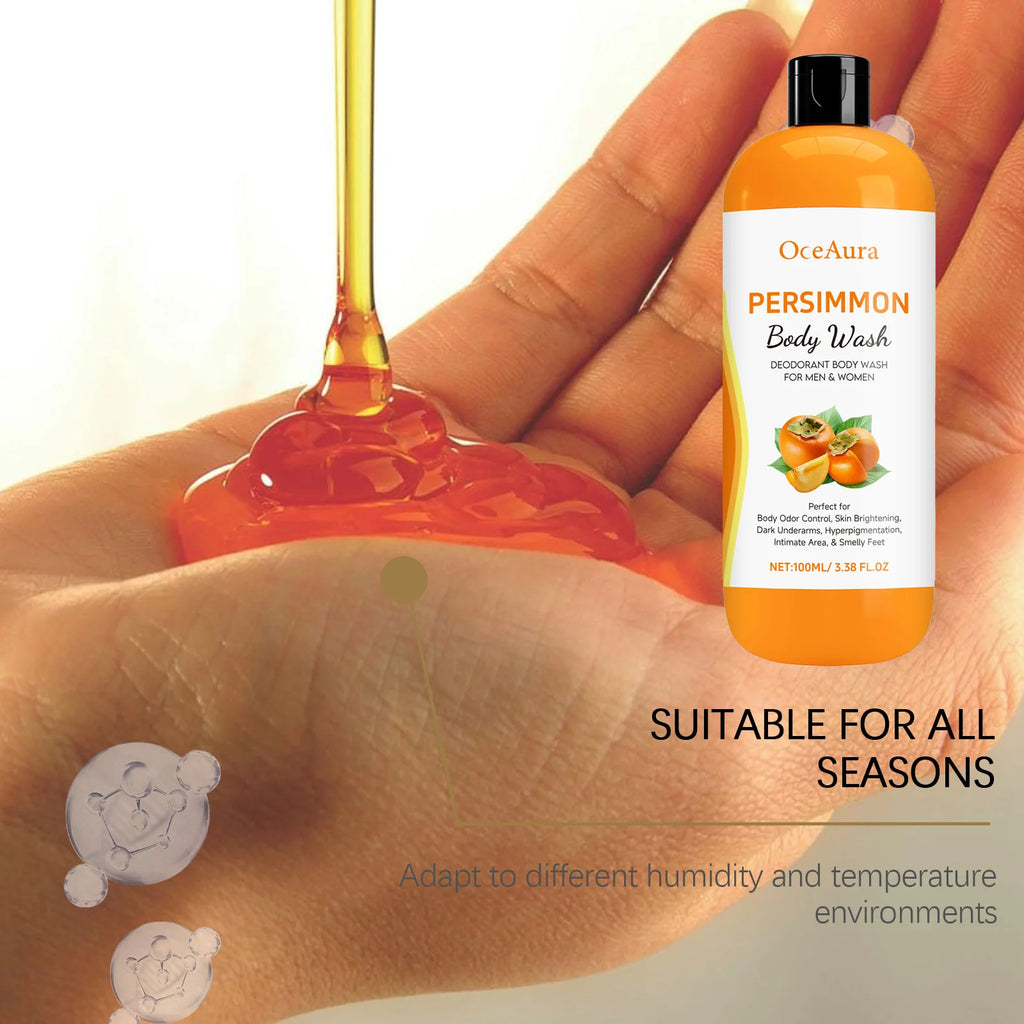 Gel Douche Éclat au Kaki