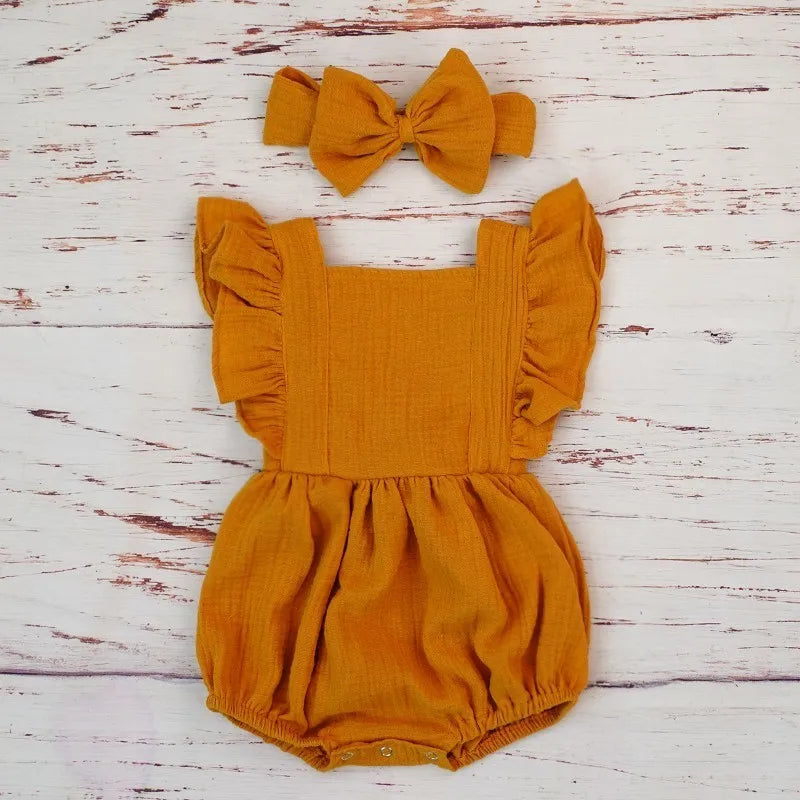 Barboteuse Bébé Rose Poudré